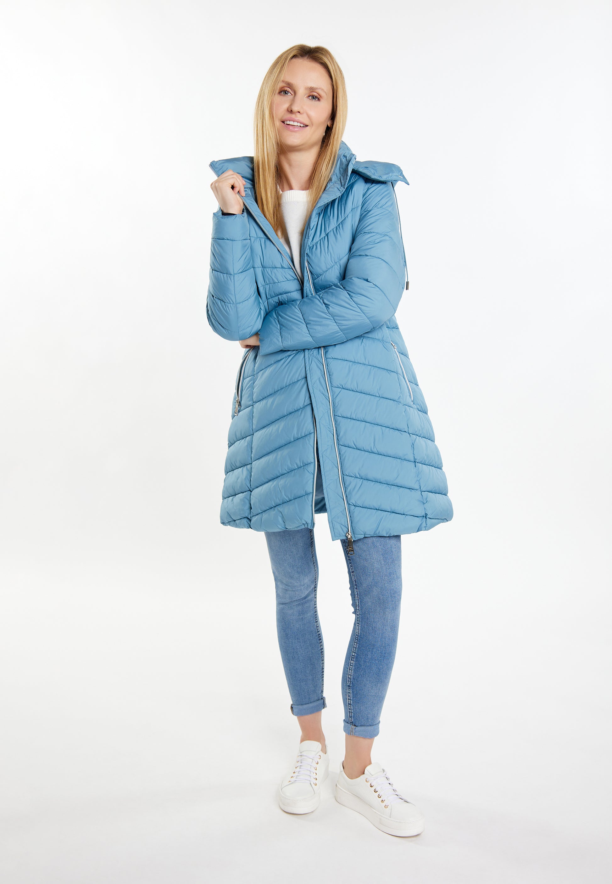 usha BLUE LABEL Women's Quilted Coat