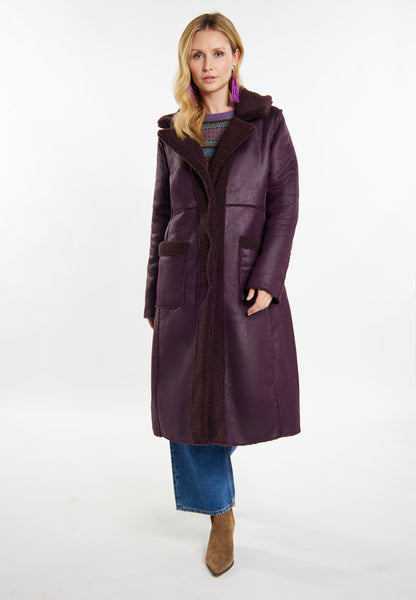 Esha Women's Fake Fur Coat