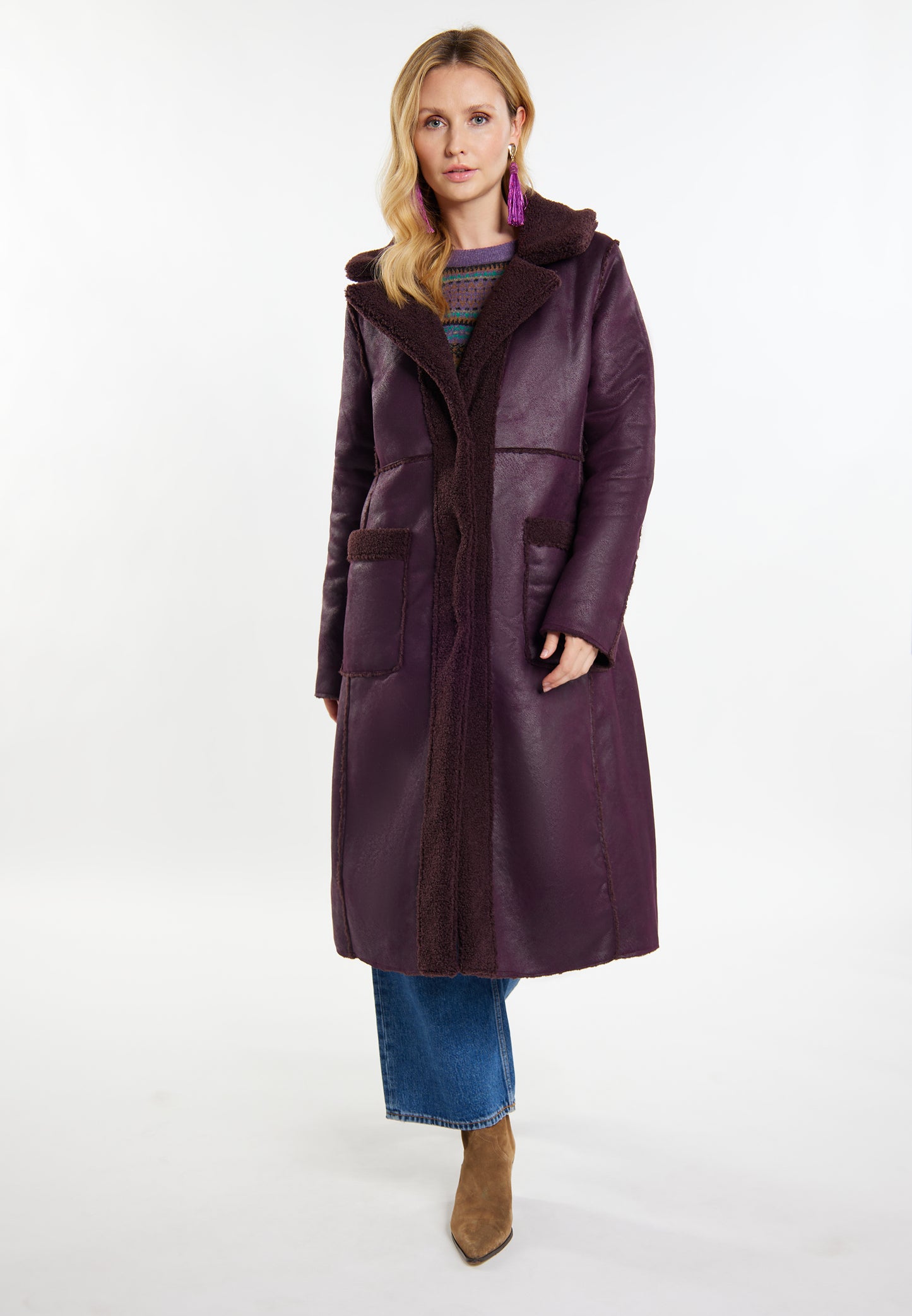Gaya Women's Fake Fur Coat