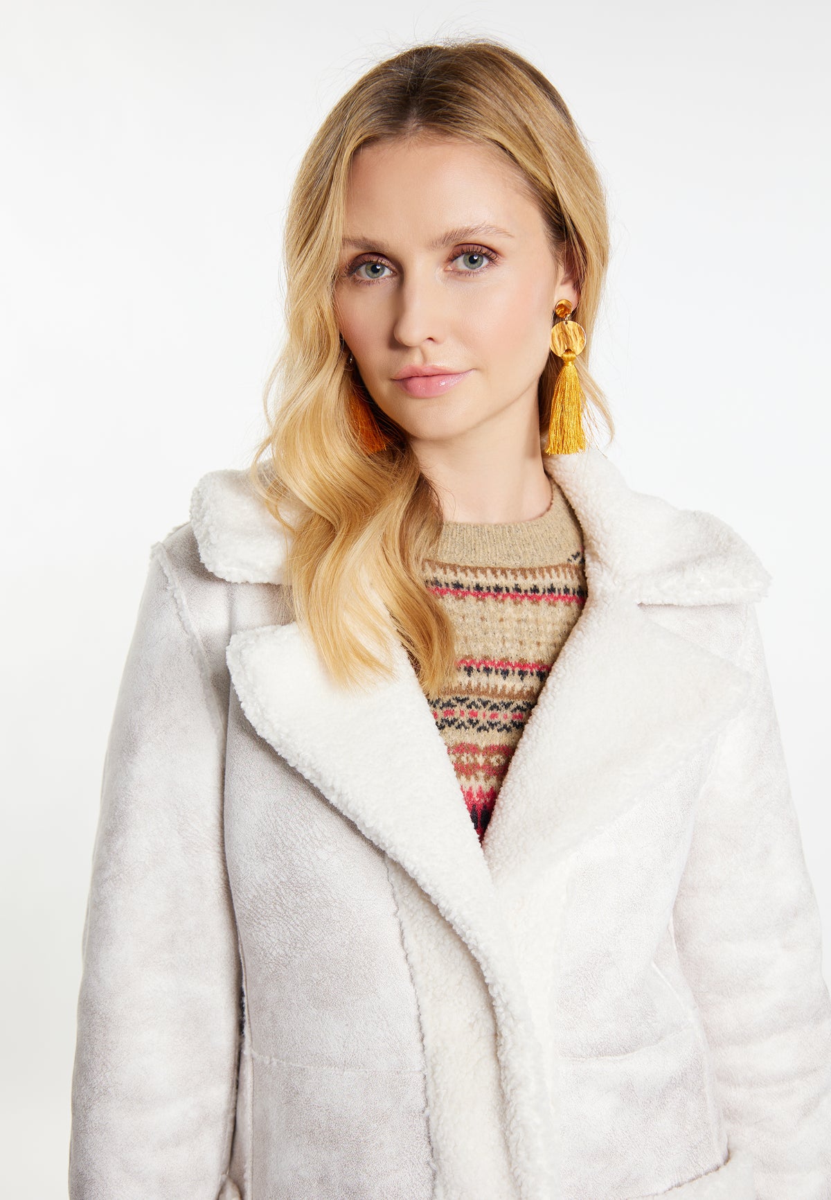 Lomasi Women's Fake Fur Coat