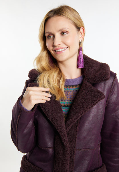 Lomasi Women's Fake Fur Coat