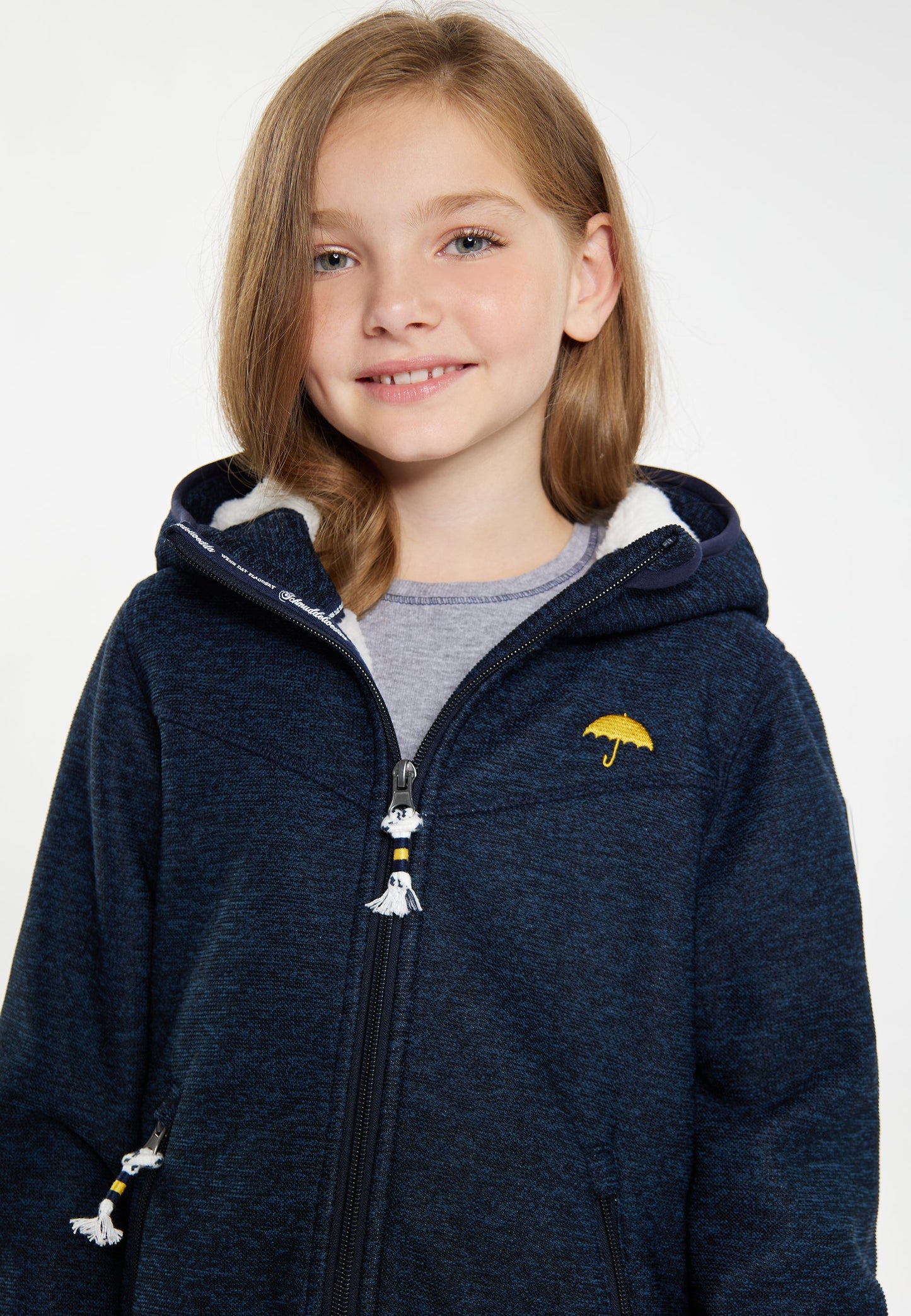 Schmuddelwedda  Knitted Fleece Blouse With Teddy Lining