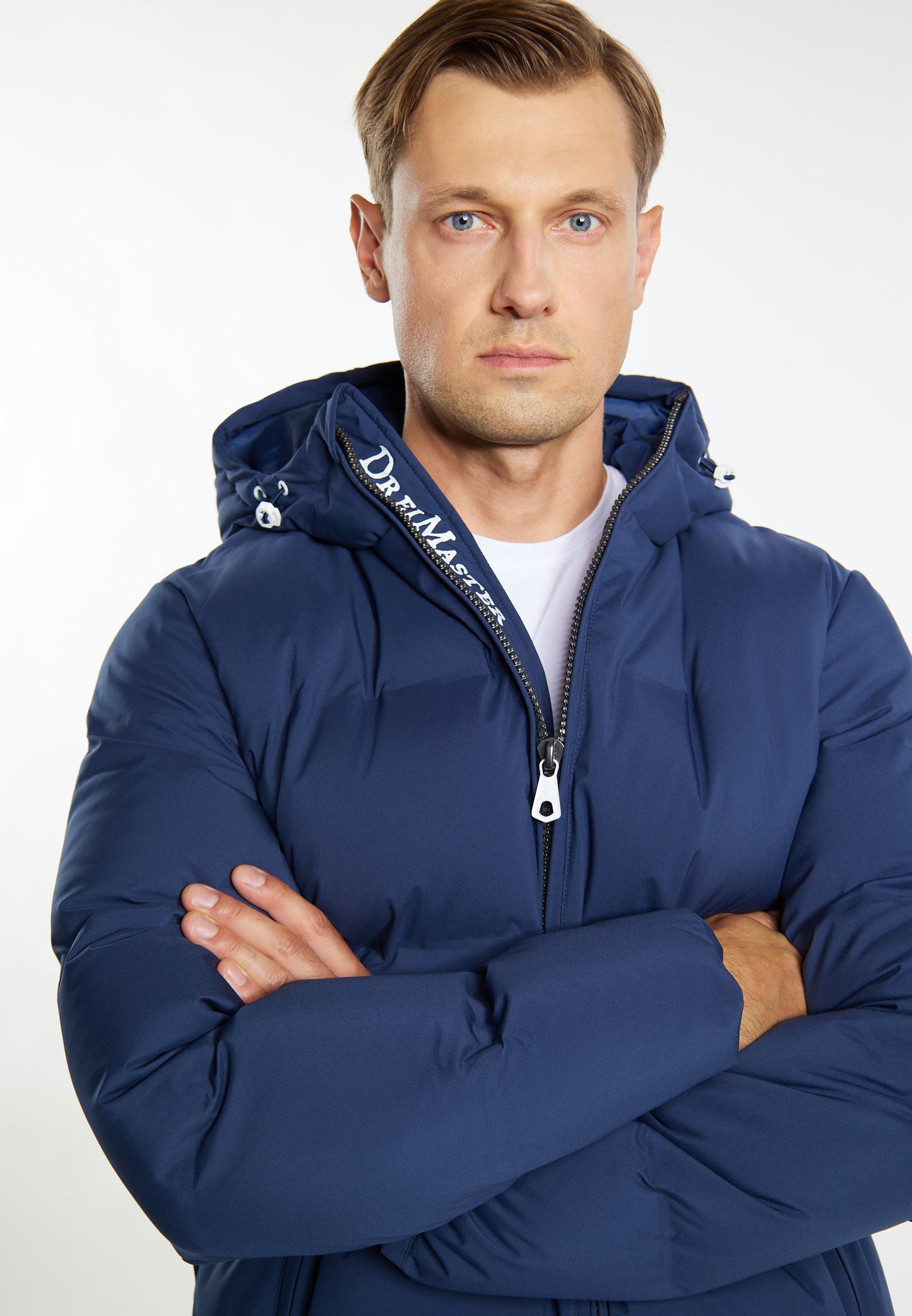Dreimaster maritim Men's Winter Jacket With Padding