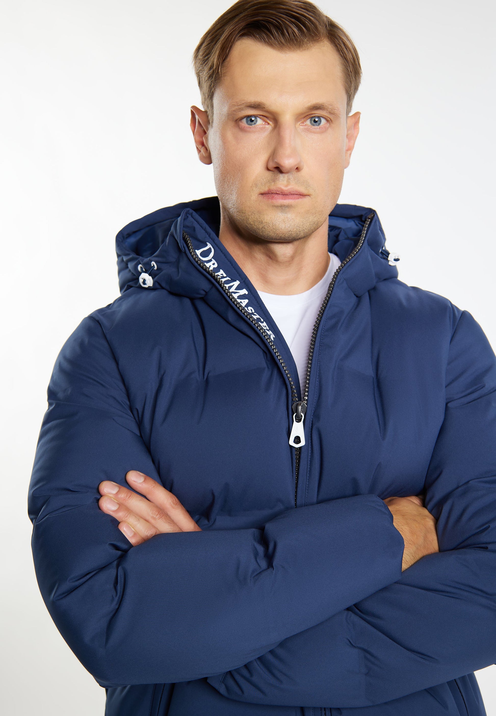 Dreimaster maritim Men's Winter Jacket With Padding