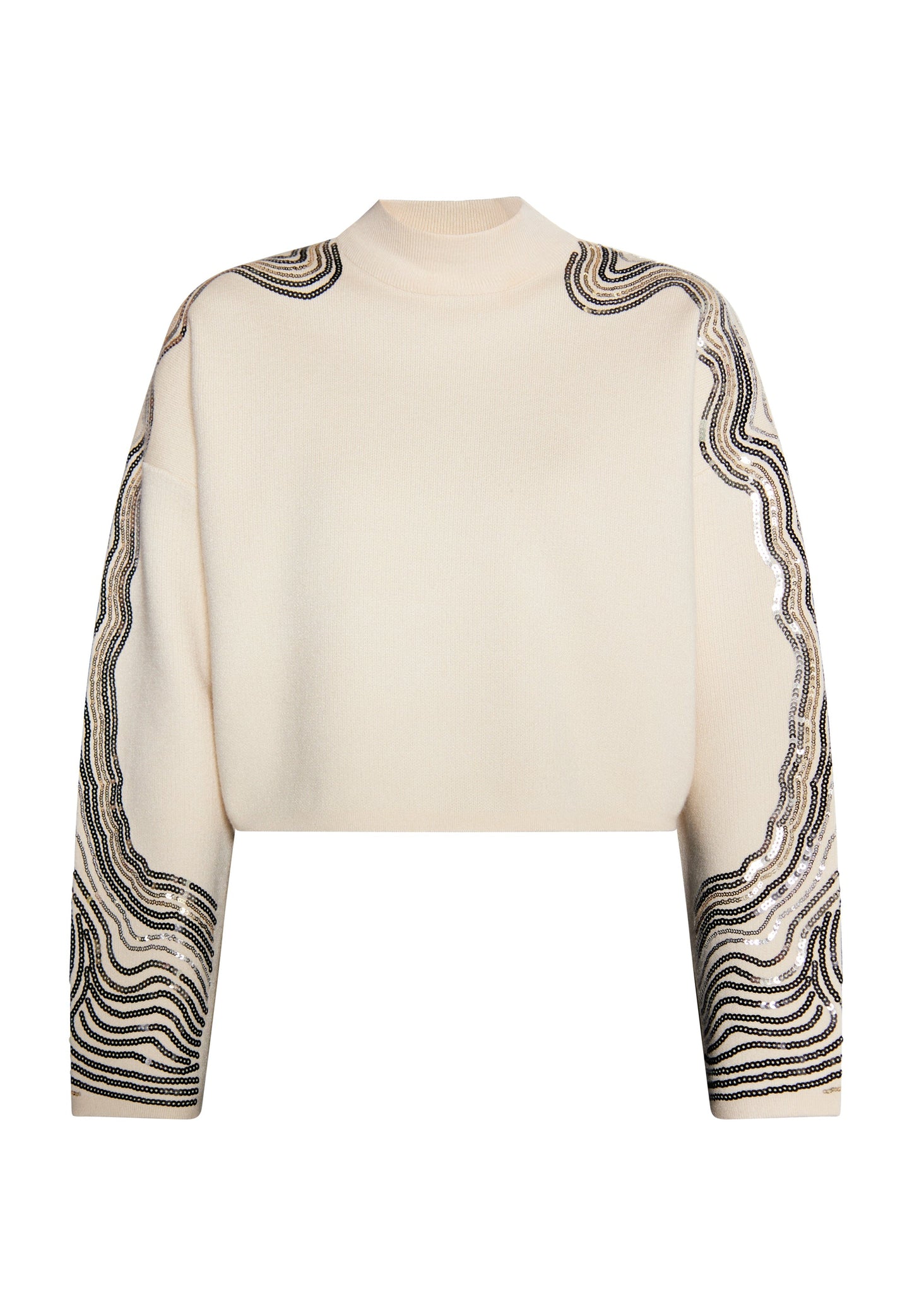 Faina Women's Knitted Sweater With Sequins