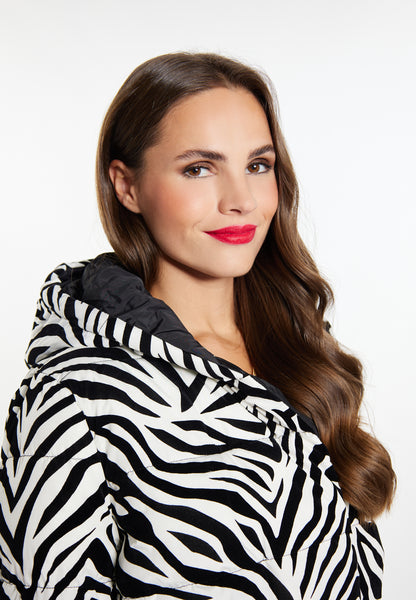 faina Damen Long Steppmantel