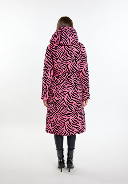 faina Damen Long Steppmantel