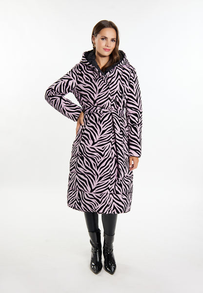 faina Damen Long Steppmantel