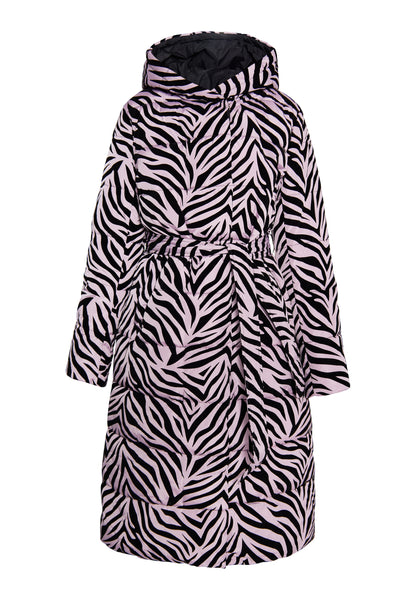 faina Damen Long Steppmantel