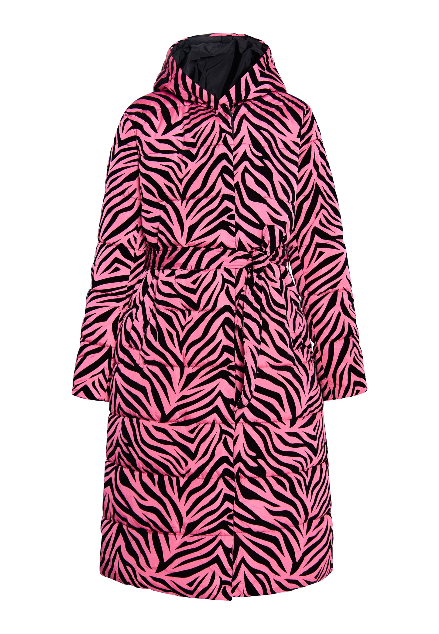 faina Damen Long Steppmantel