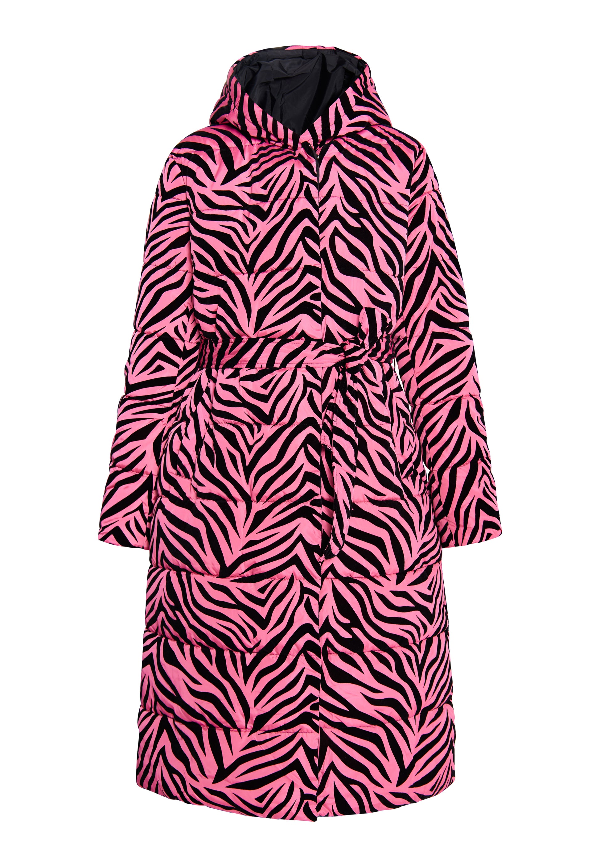 faina Damen Long Steppmantel