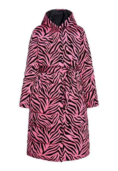 faina Damen Long Steppmantel