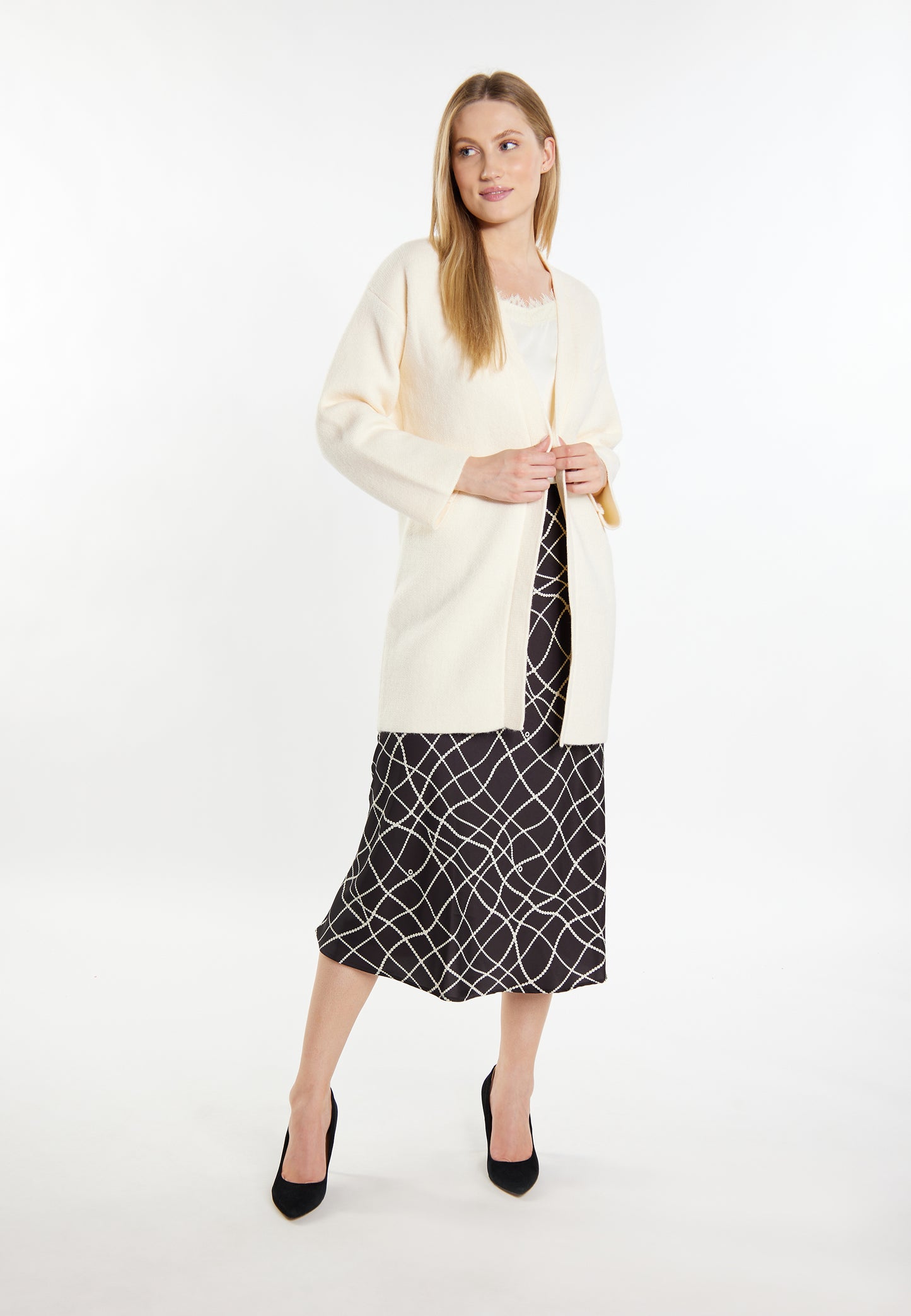 DreiMaster Klassik Damen Strickjacke
