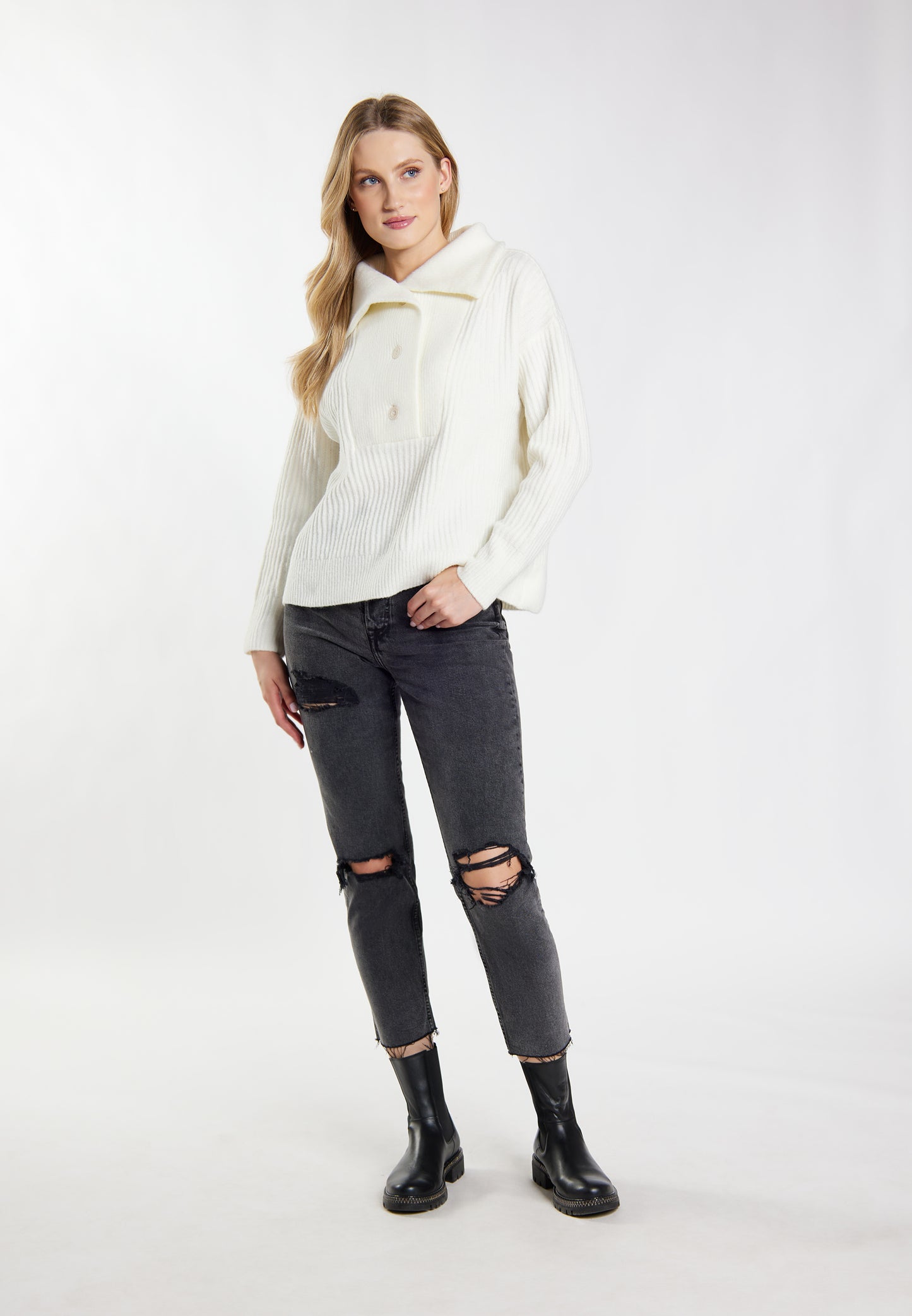 DreiMaster Vintage Damen-Strickpullover