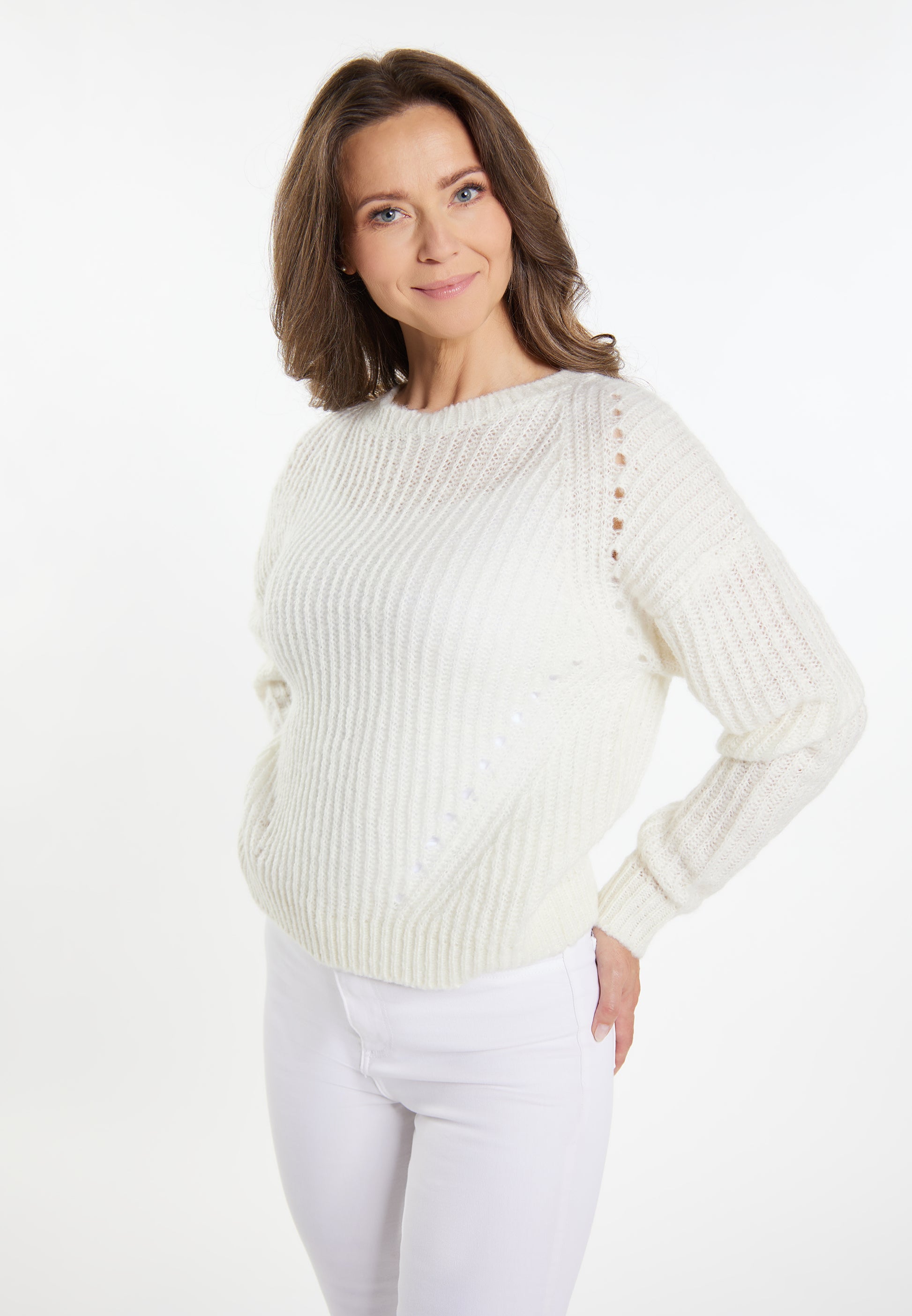 usha WHITE LABEL Women's Knitted Sweater