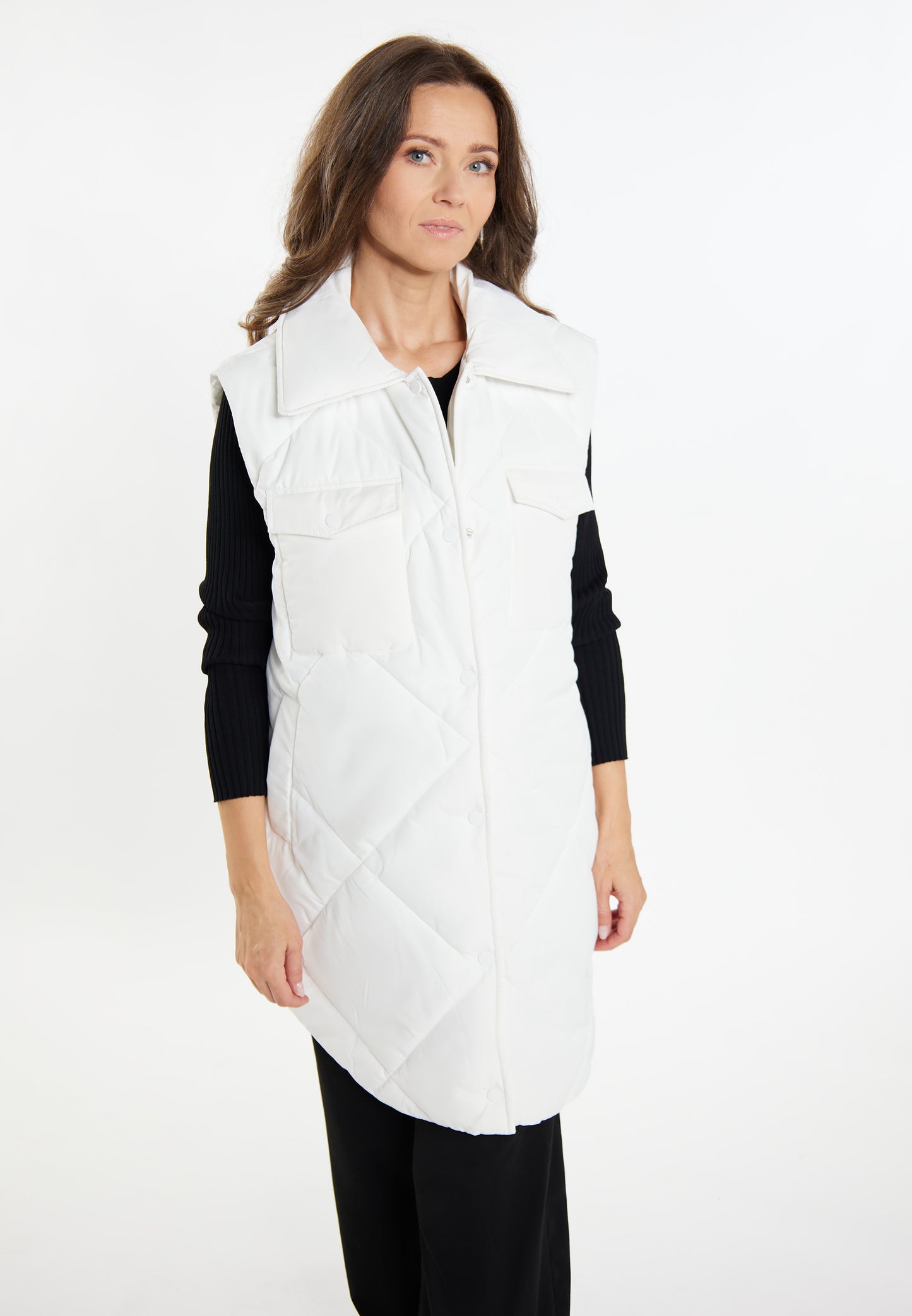 usha WHITE LABEL Women's Quilted Vest