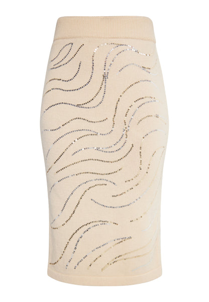 Usha black label Women's Midi Skirt