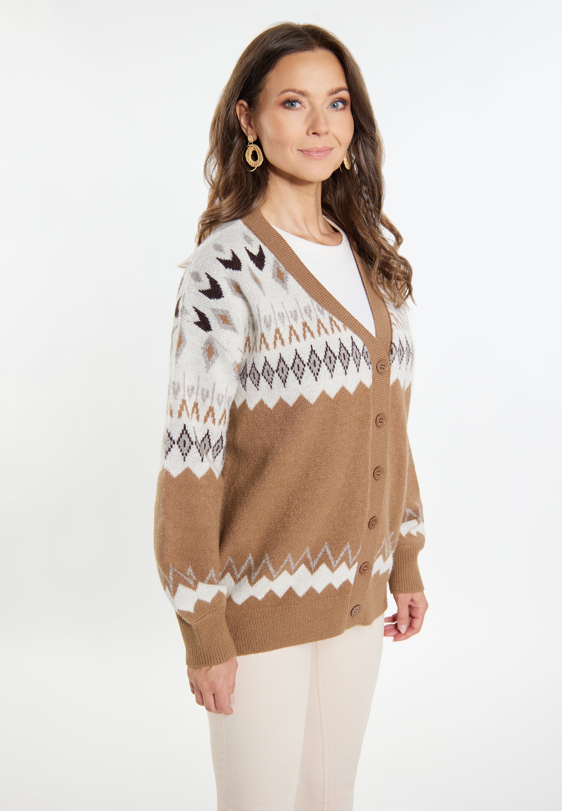 Alzou Women's Knitted Cardigan