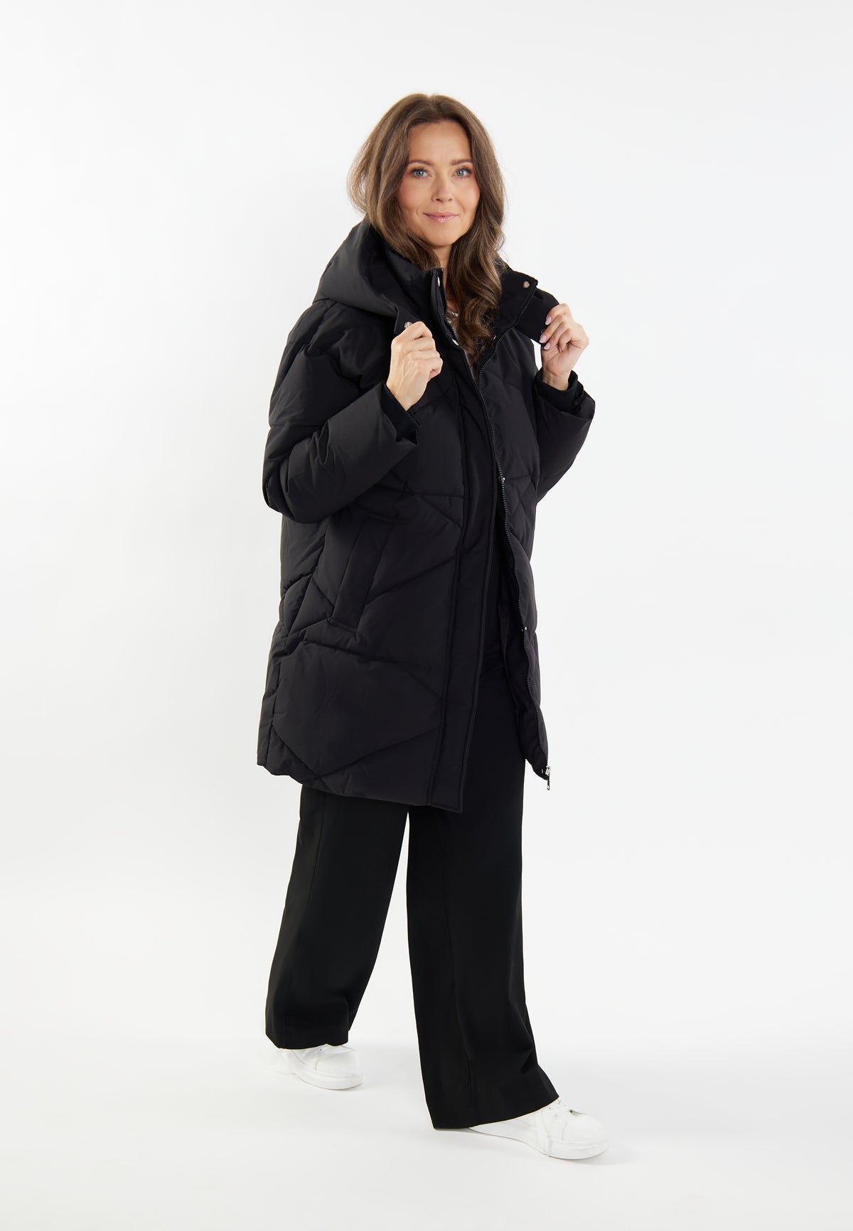 Minya Women's Quilted Coat