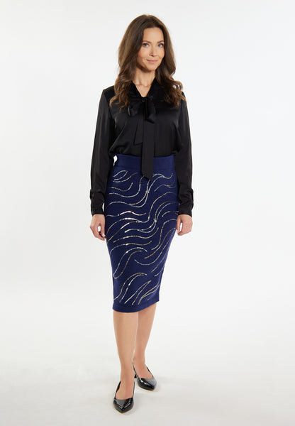 Usha Black Label Women's Midirock Nowles