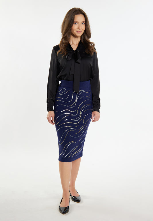 Usha Black Label Women's Midirock Nowles