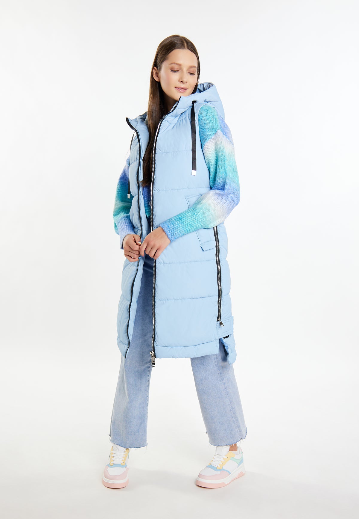 myMo Women's Long Vest