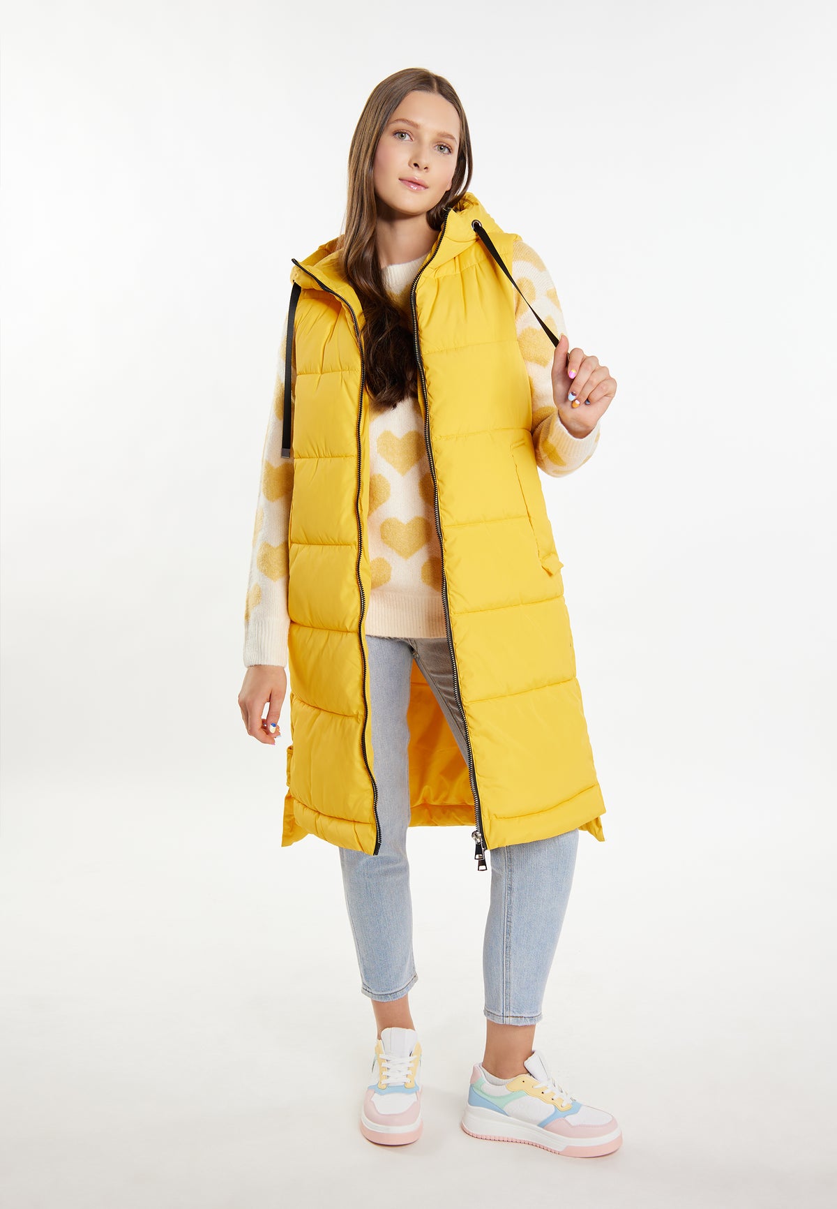 myMo Women's Long Vest