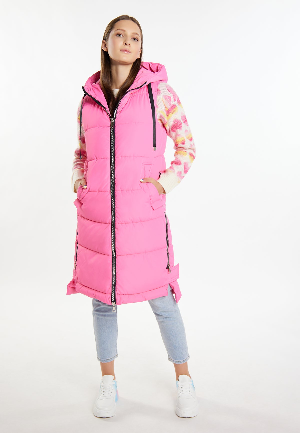 myMo Women's Long Vest