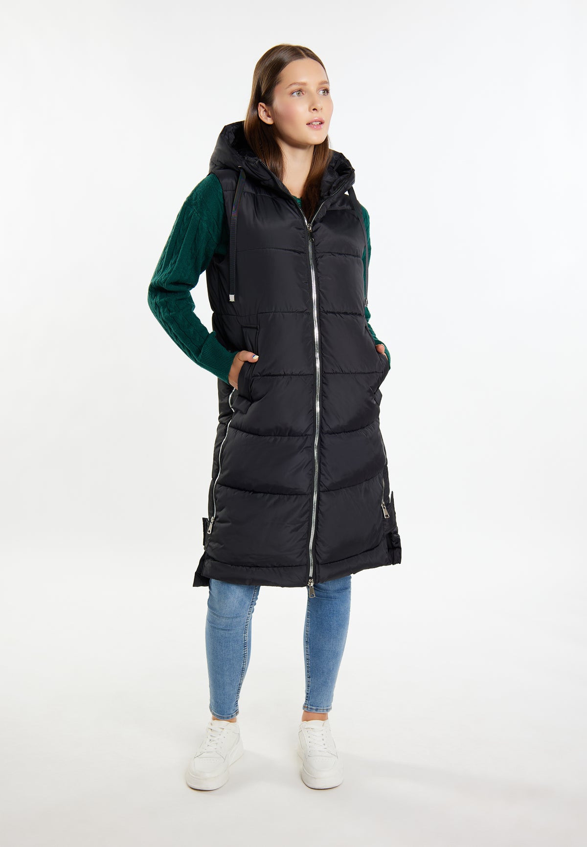 myMo Women's Long Vest
