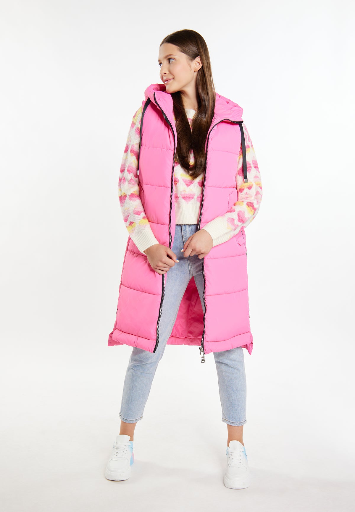 myMo Women's Long Vest