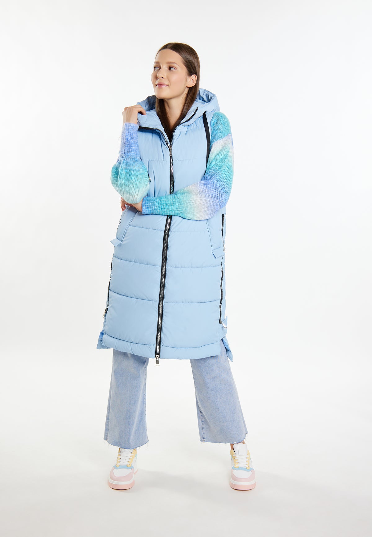 myMo Women's Long Vest