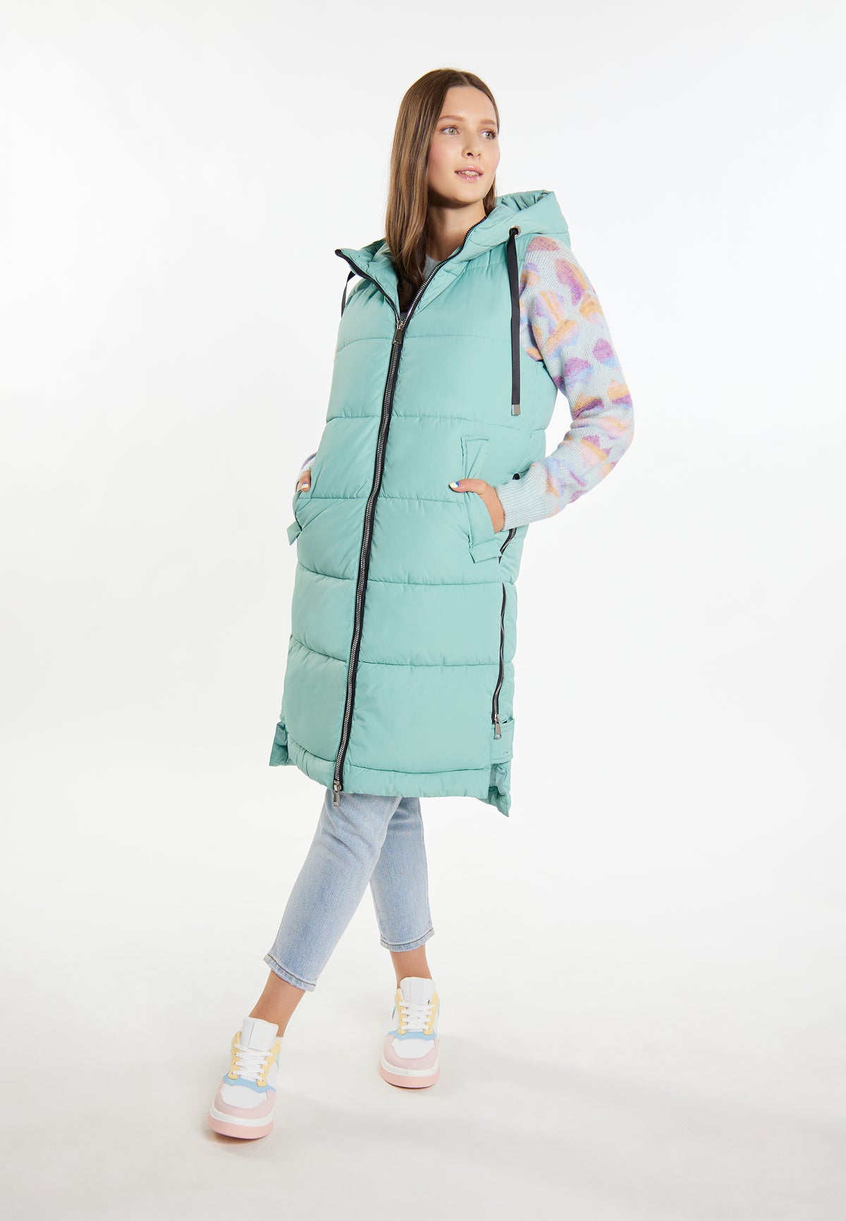 myMo Women's Long Vest