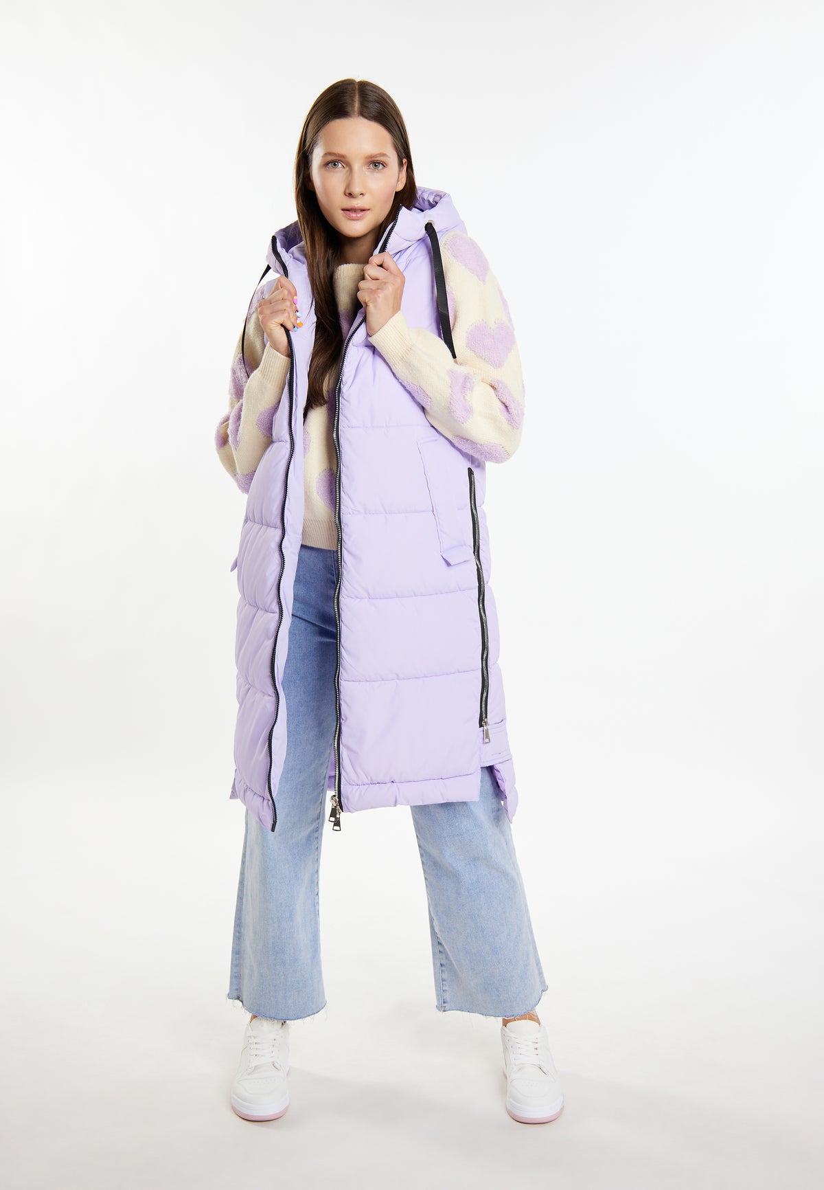 myMo Women's Long Vest