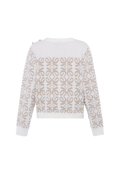 Faina Women's Knitted Sweater With Sequins