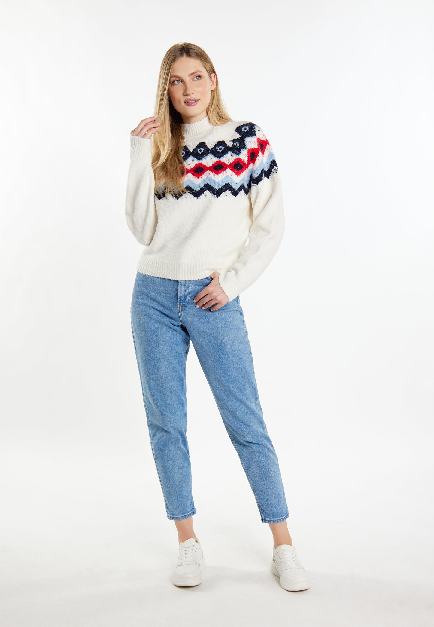 Dziany sweter damski DreiMaster Maritim