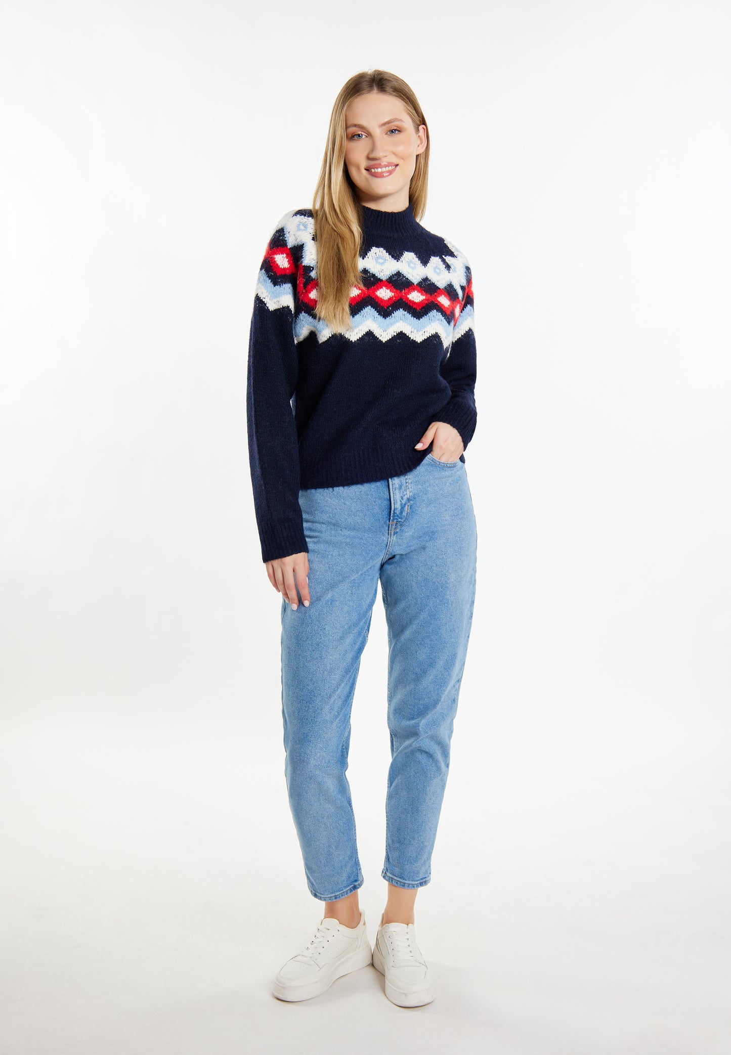 Dziany sweter damski DreiMaster Maritim