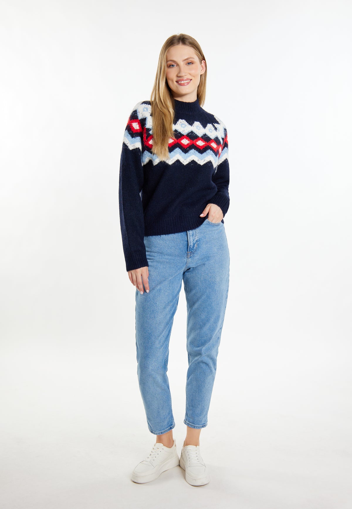 Dziany sweter damski DreiMaster Maritim