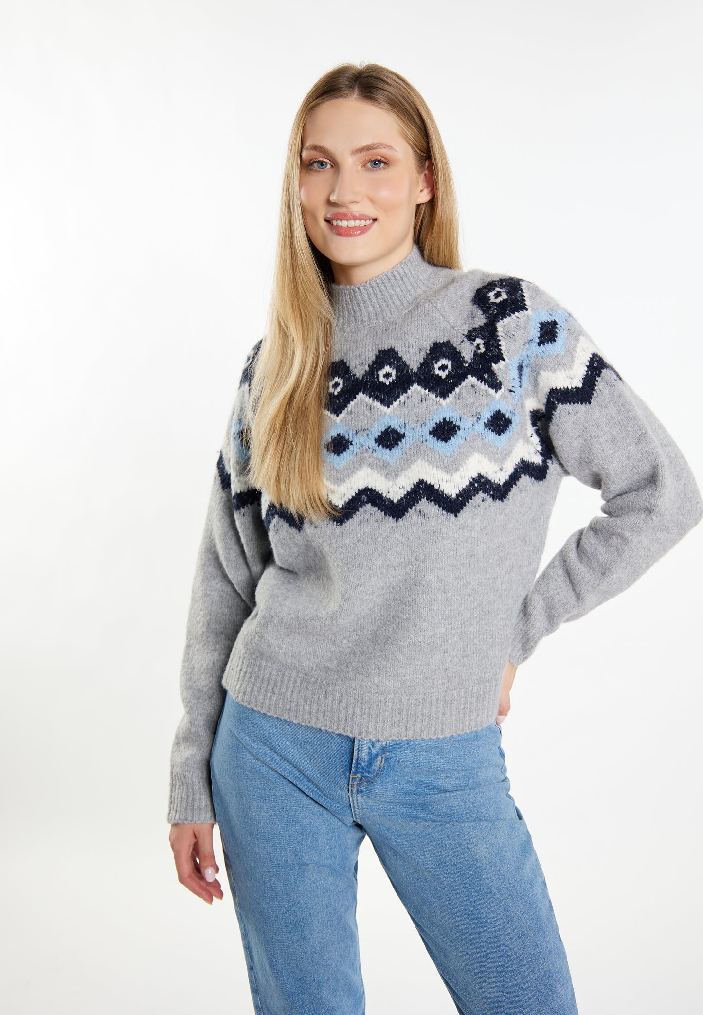 Dziany sweter damski DreiMaster Maritim
