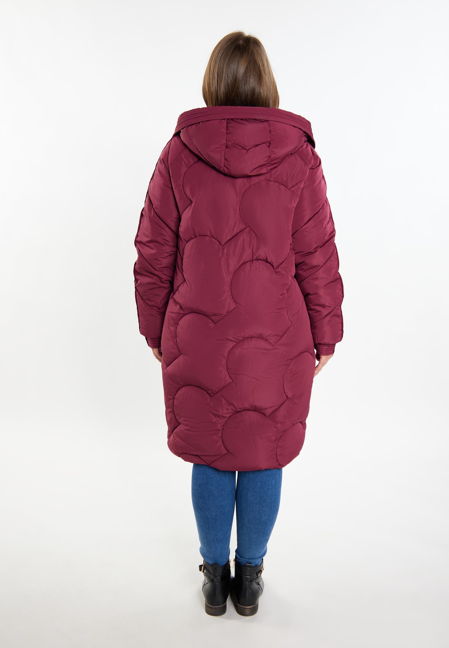 Jeona Women's Plus Size Quilted Coat