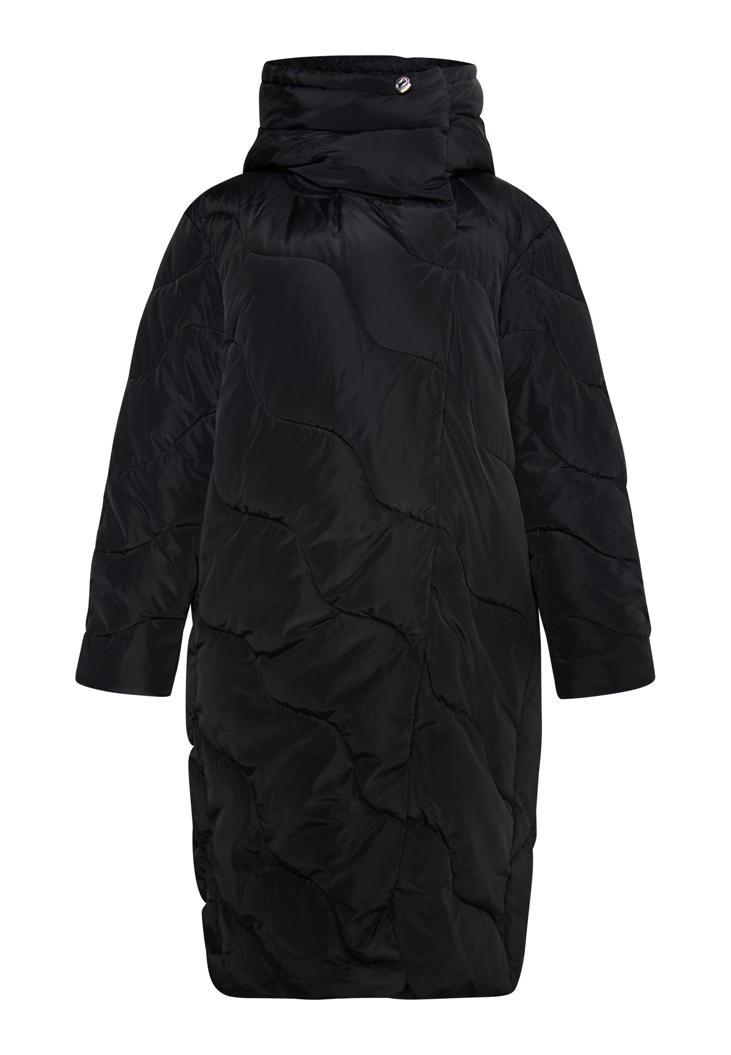 usha Women's Long Quilted Coat