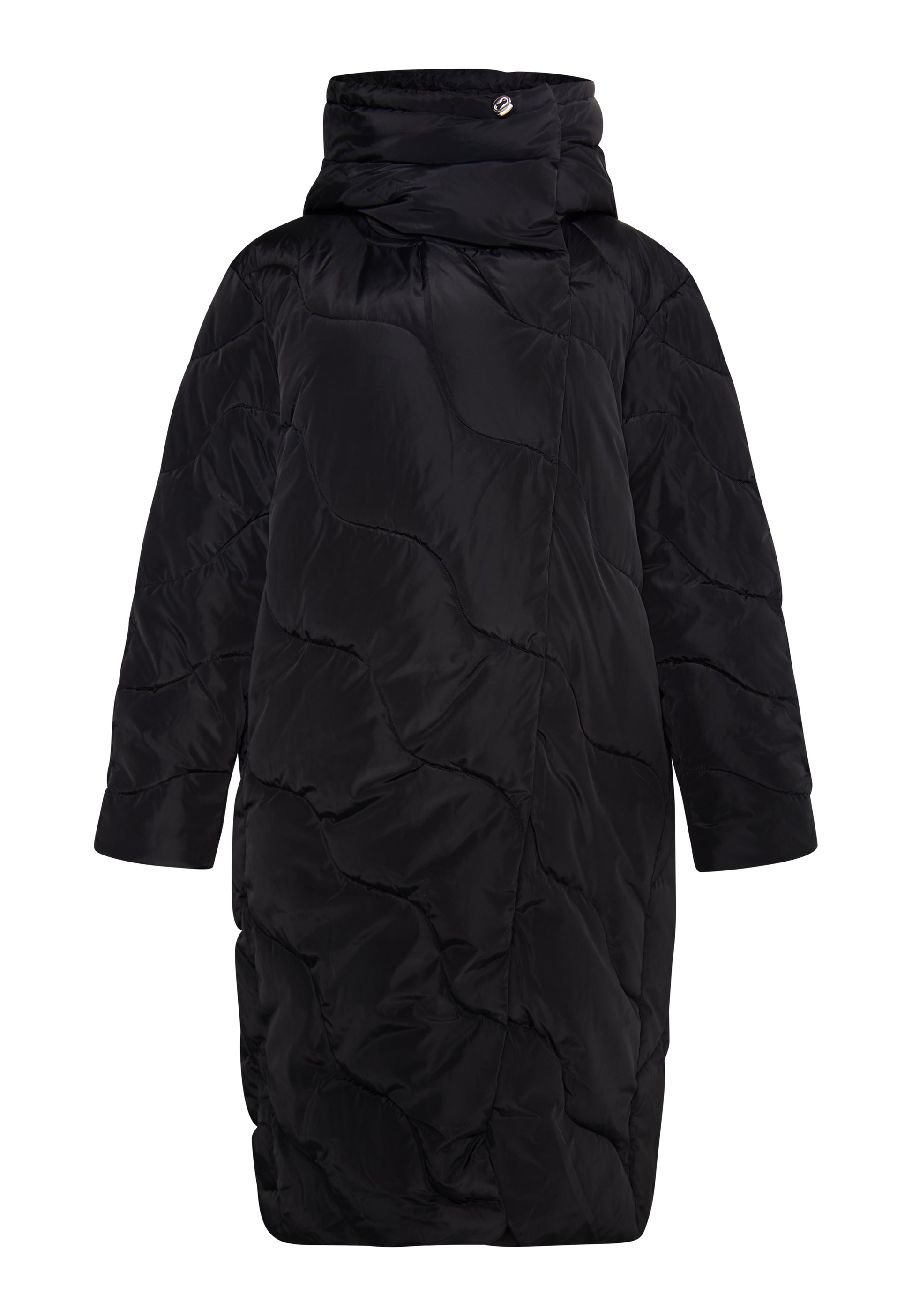 usha Women's Long Quilted Coat