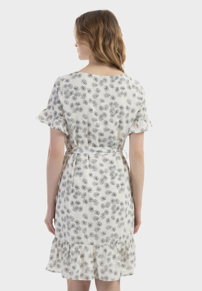 Albee Women's Midi Dress With Ruffles