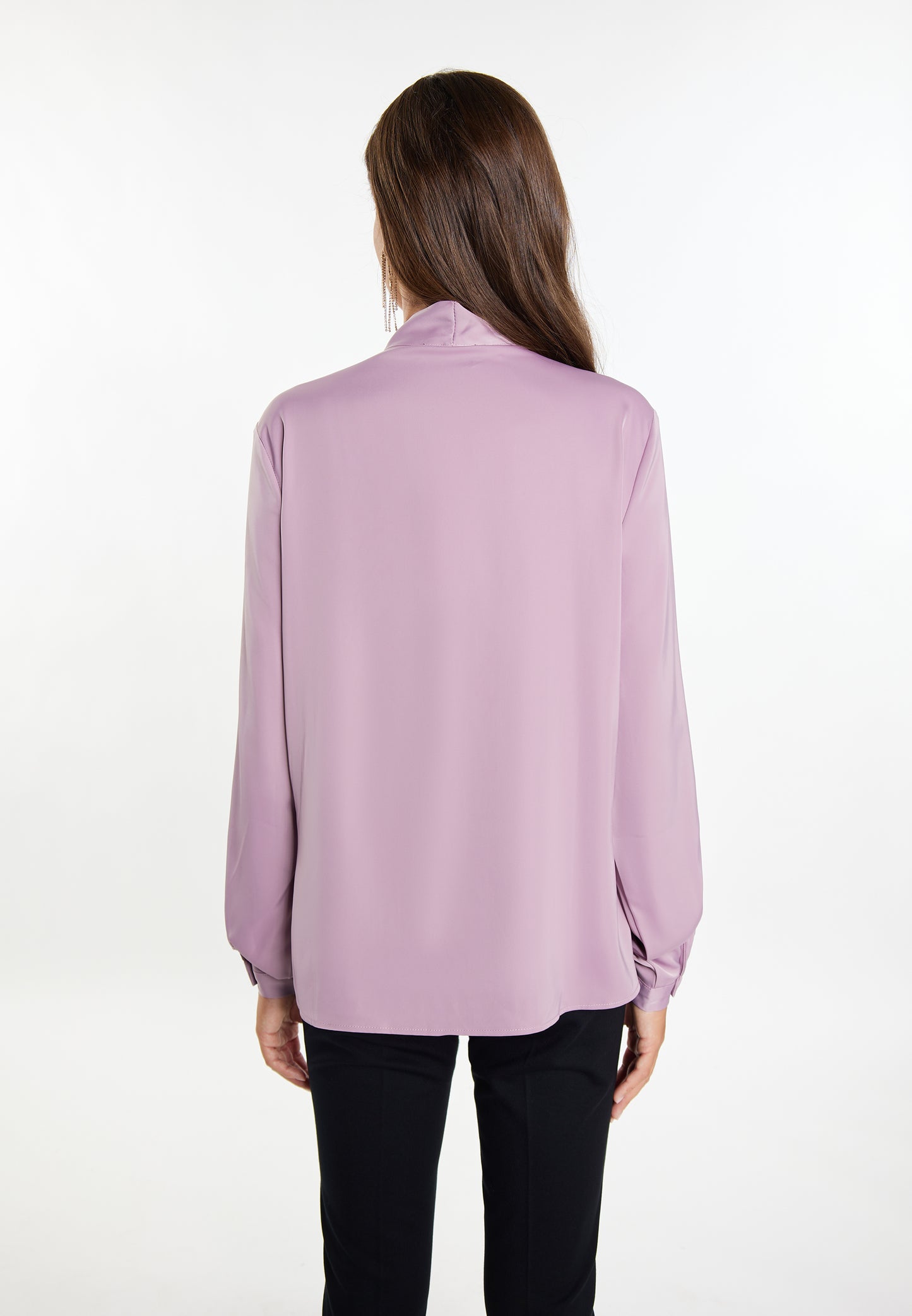 faina Damen Krawattennackenbluse