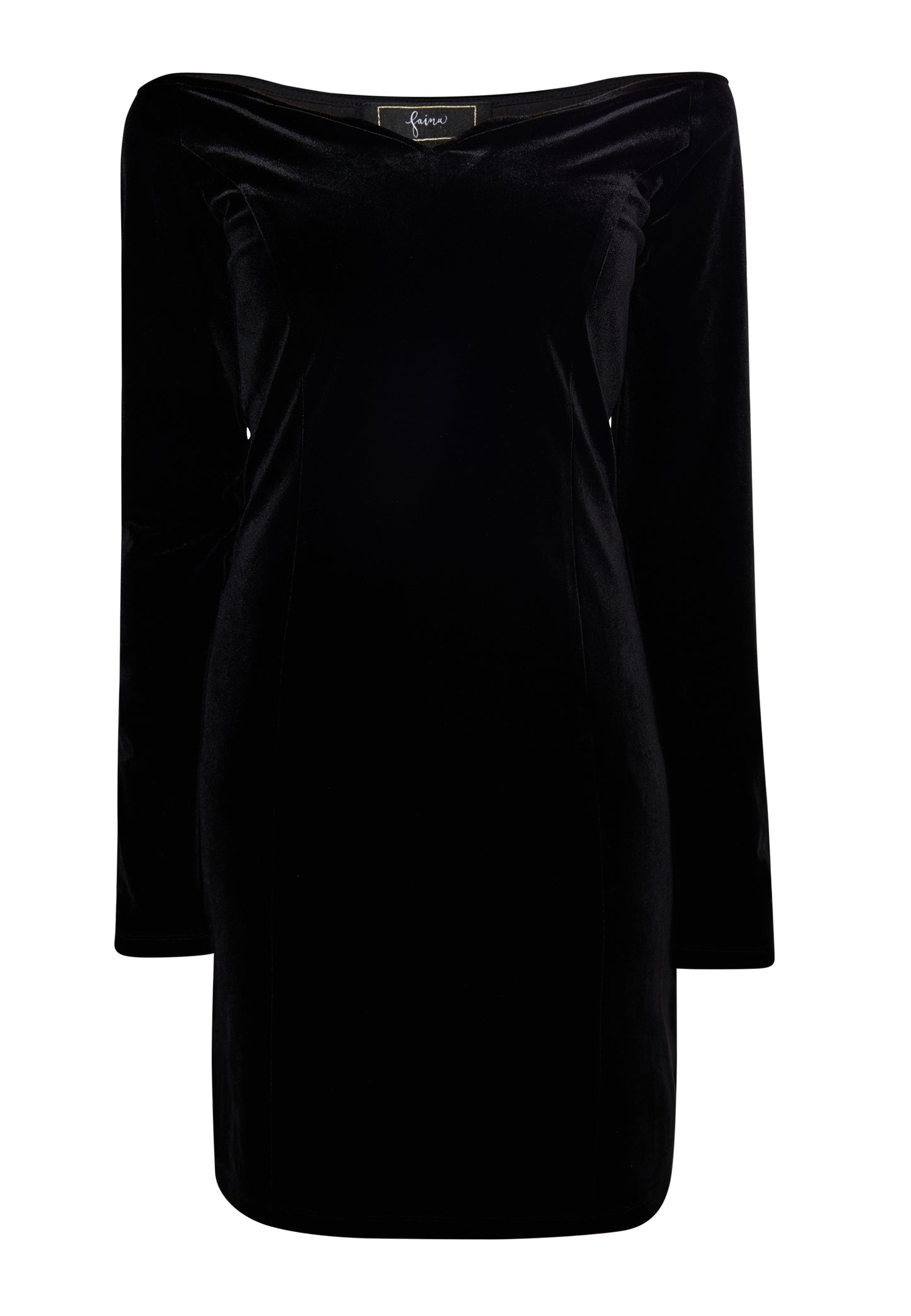 faina Mini Langarmkleid