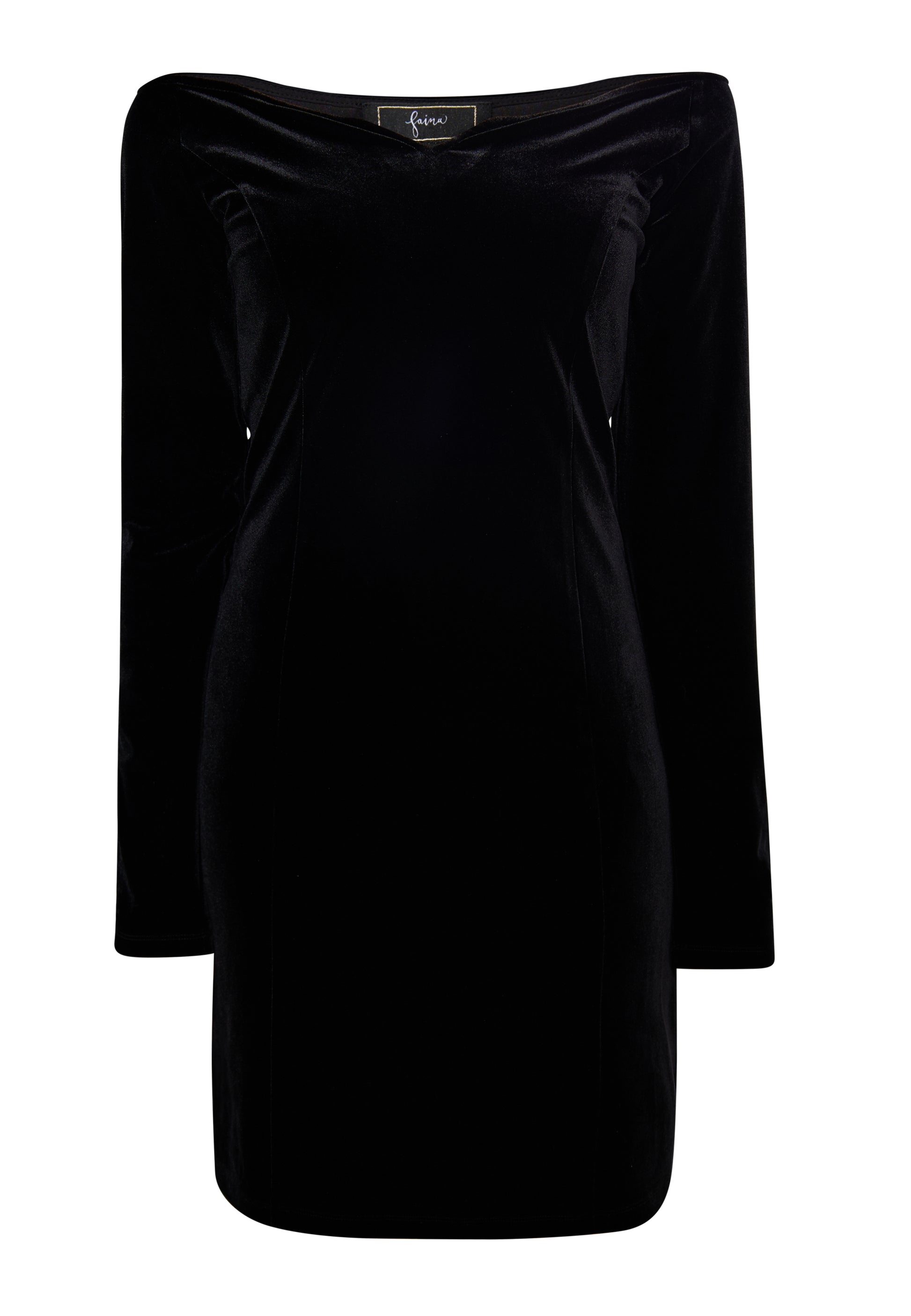 faina Mini Langarmkleid