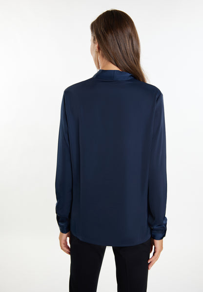 faina Damen Krawattennackenbluse