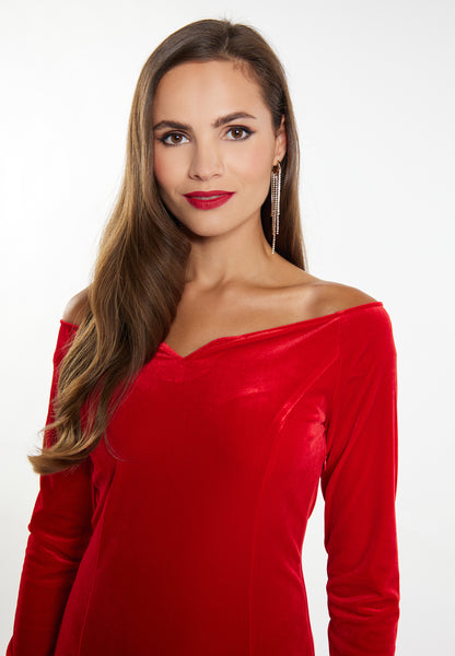 faina Mini Langarmkleid
