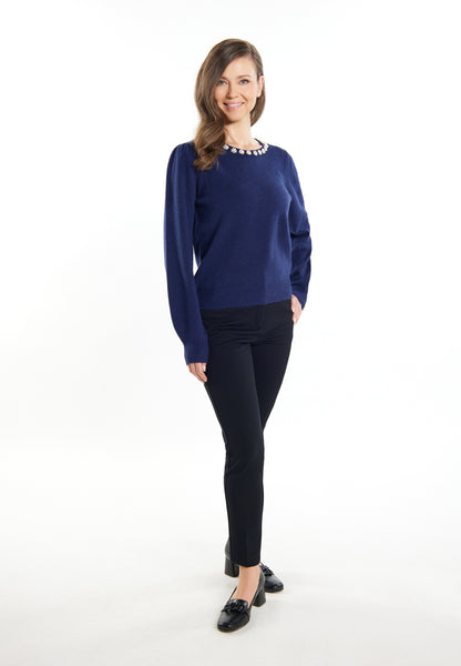Jeona Women's Sweater With Pearls
