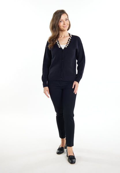 Albee Women's Cardigan With Pearls