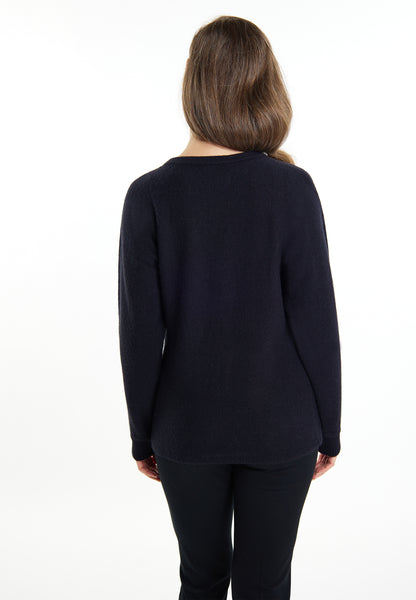usha Damen Pullover mit Perle